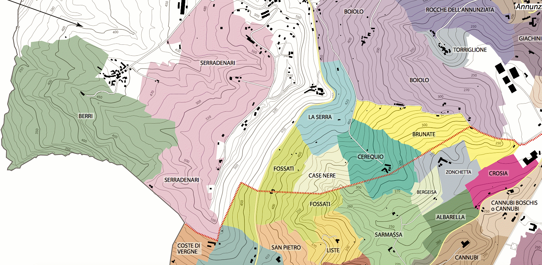 Trediberri Vineyards La Morra in 4 Interpretations of Terroir