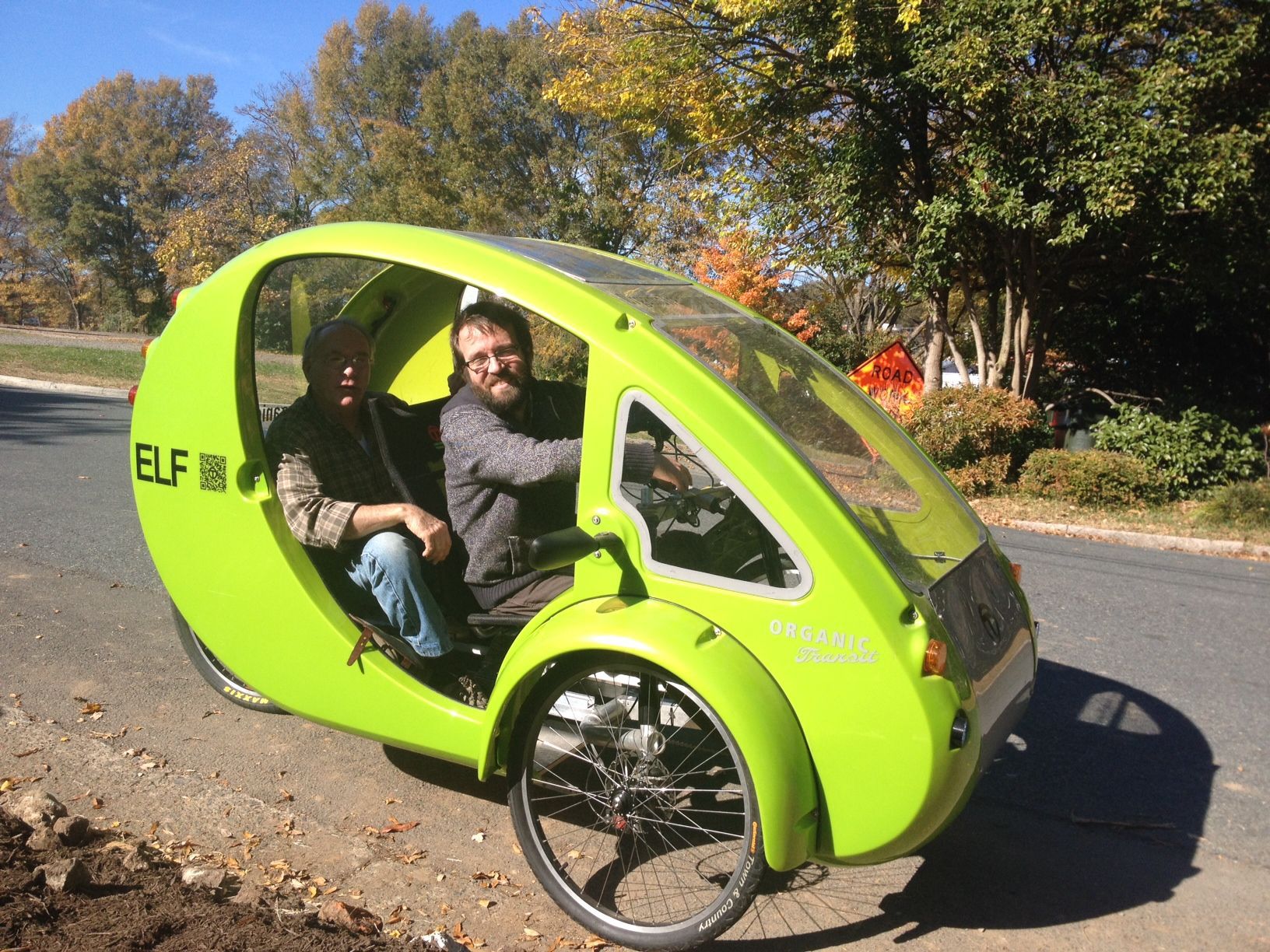 Organic Transit ELF Velomobile Now With TwoSeater Option