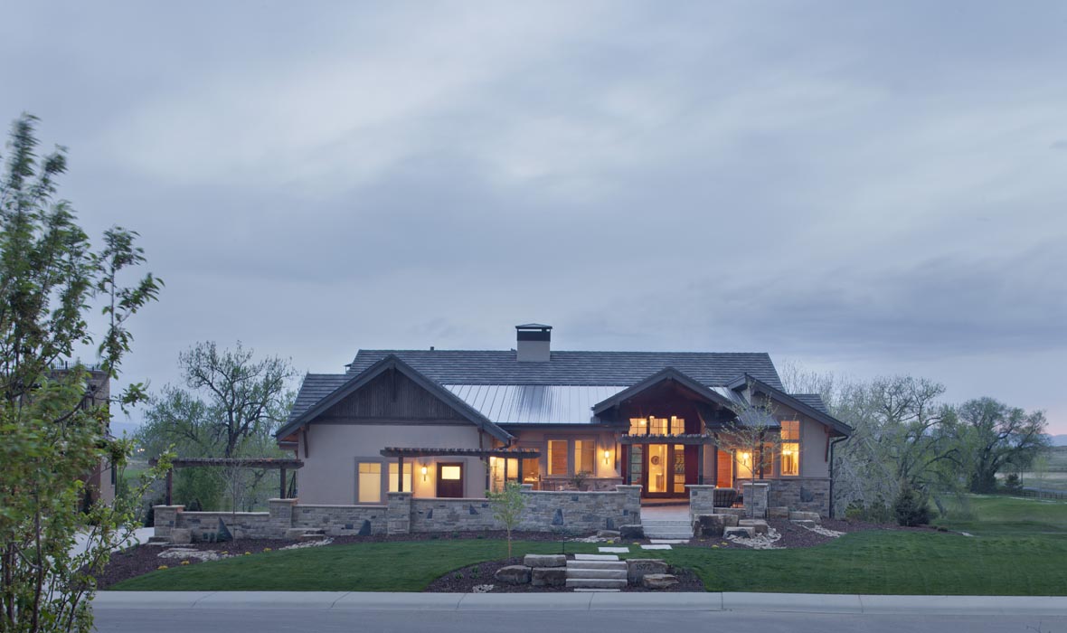 SOPHISTICATED MODERN Tree Line Builders Fort Collins Luxury Home