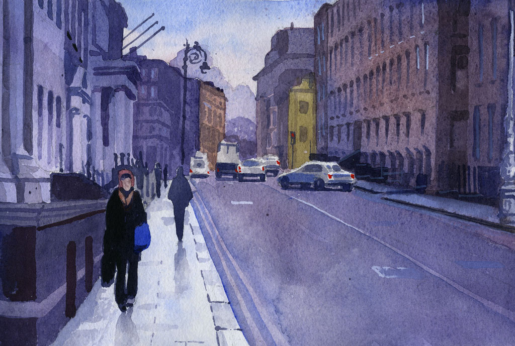 Frost in the west of Ireland « Rob Adams a Painter's Blog