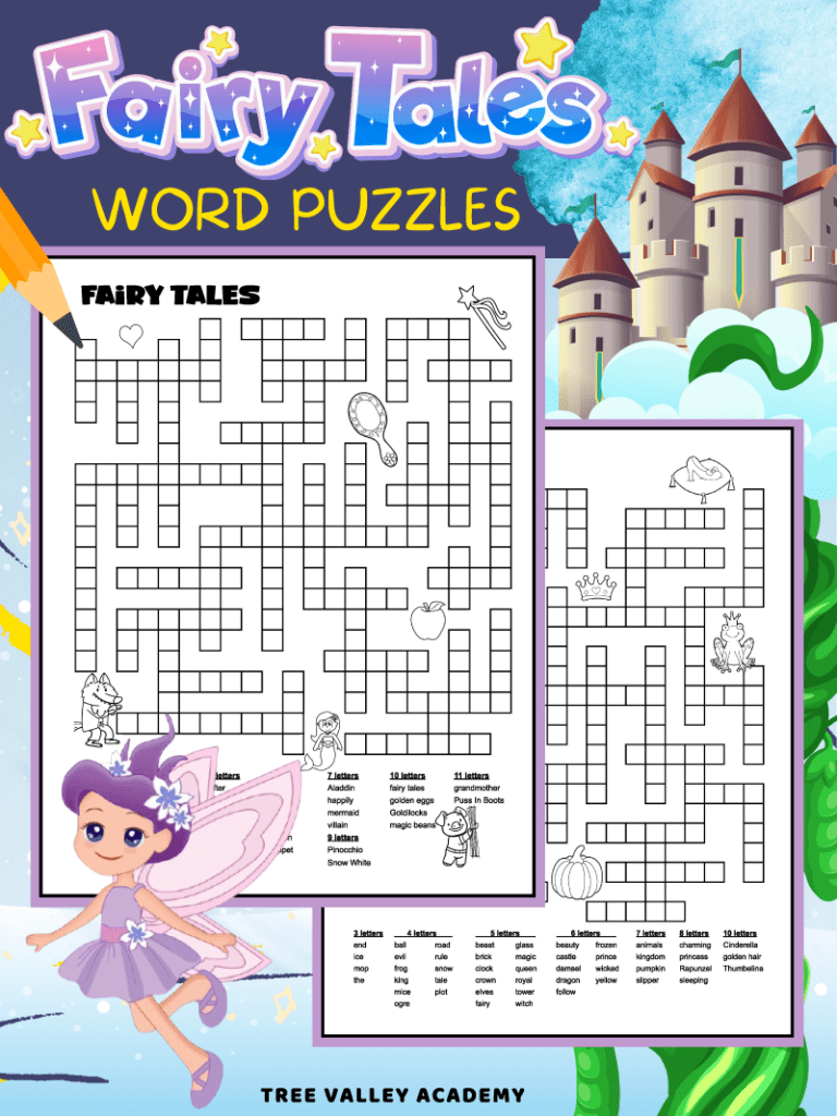 150+ Word Puzzles For Kids Tree Valley Academy