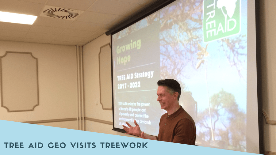 Tree Aid CEO Visits Treework Treework Environmental Practice
