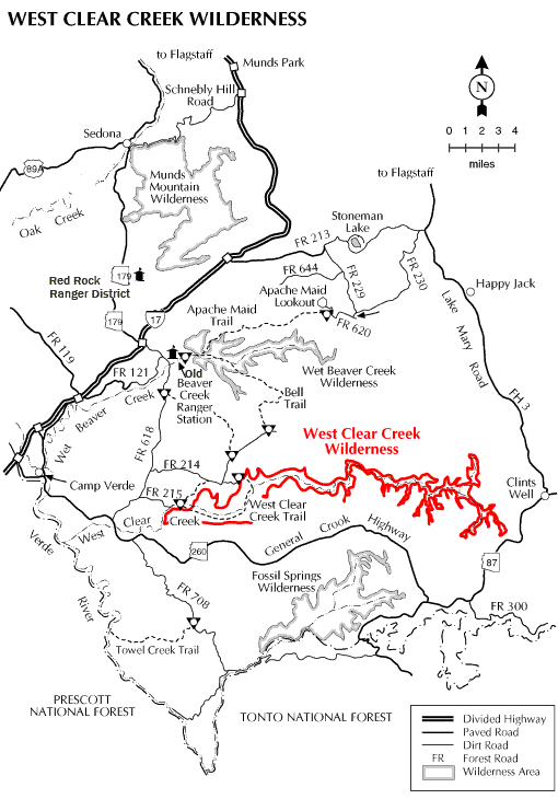 West Clear Creek One of Arizona’s Finest Canyons Trek Southwest