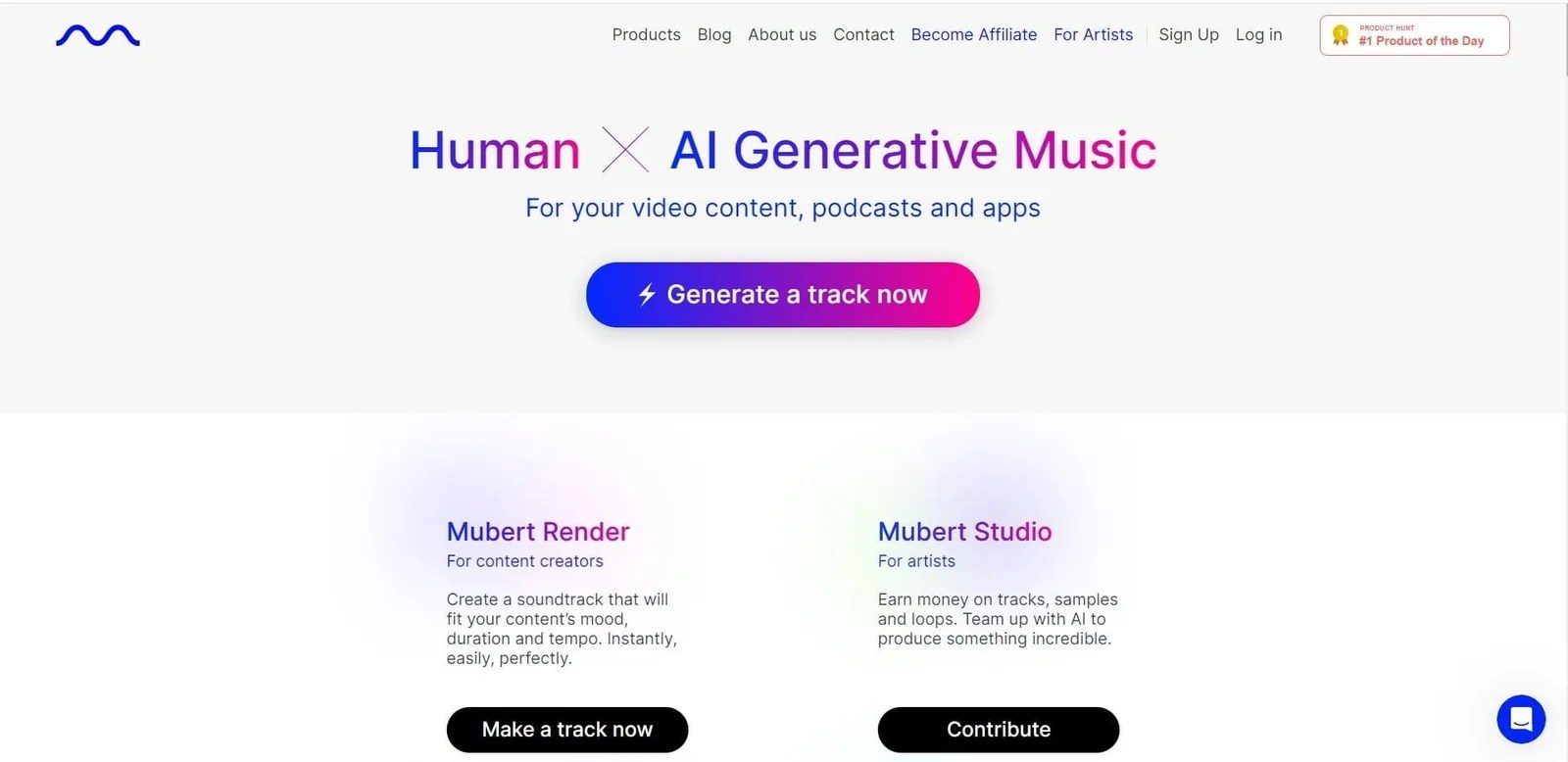 Mubert AI Music Generator Create AI Music from Text Prompts