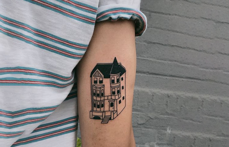 Architecture Tattoo for who adore the history Trending Tattoo