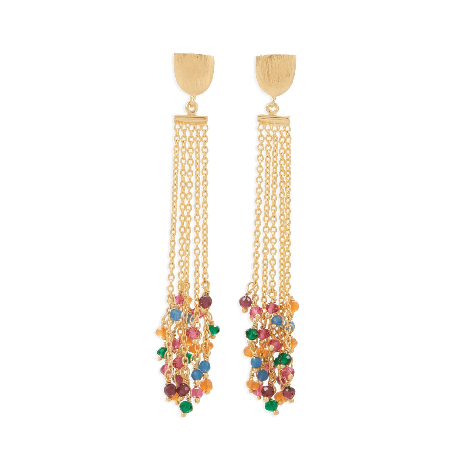 Multi Color Fashion Earrings Trendoza