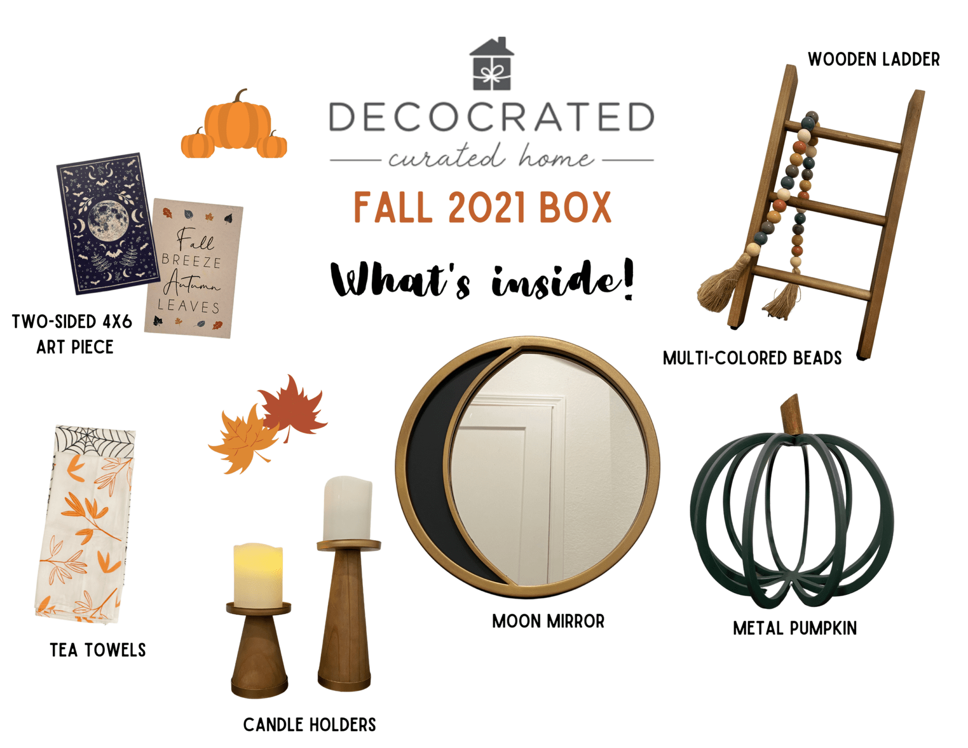 Home Decor Subscriptions Decocrated Review Fall Box 2021