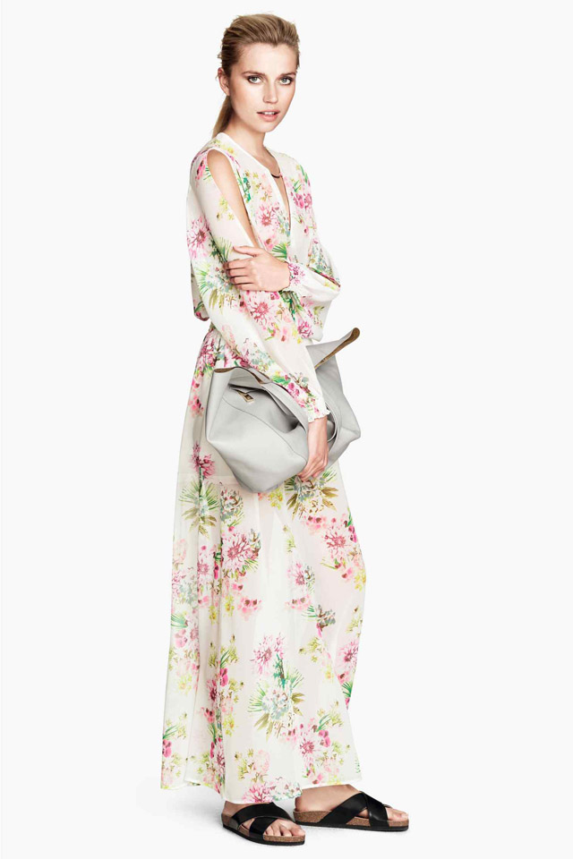 hm robe longue