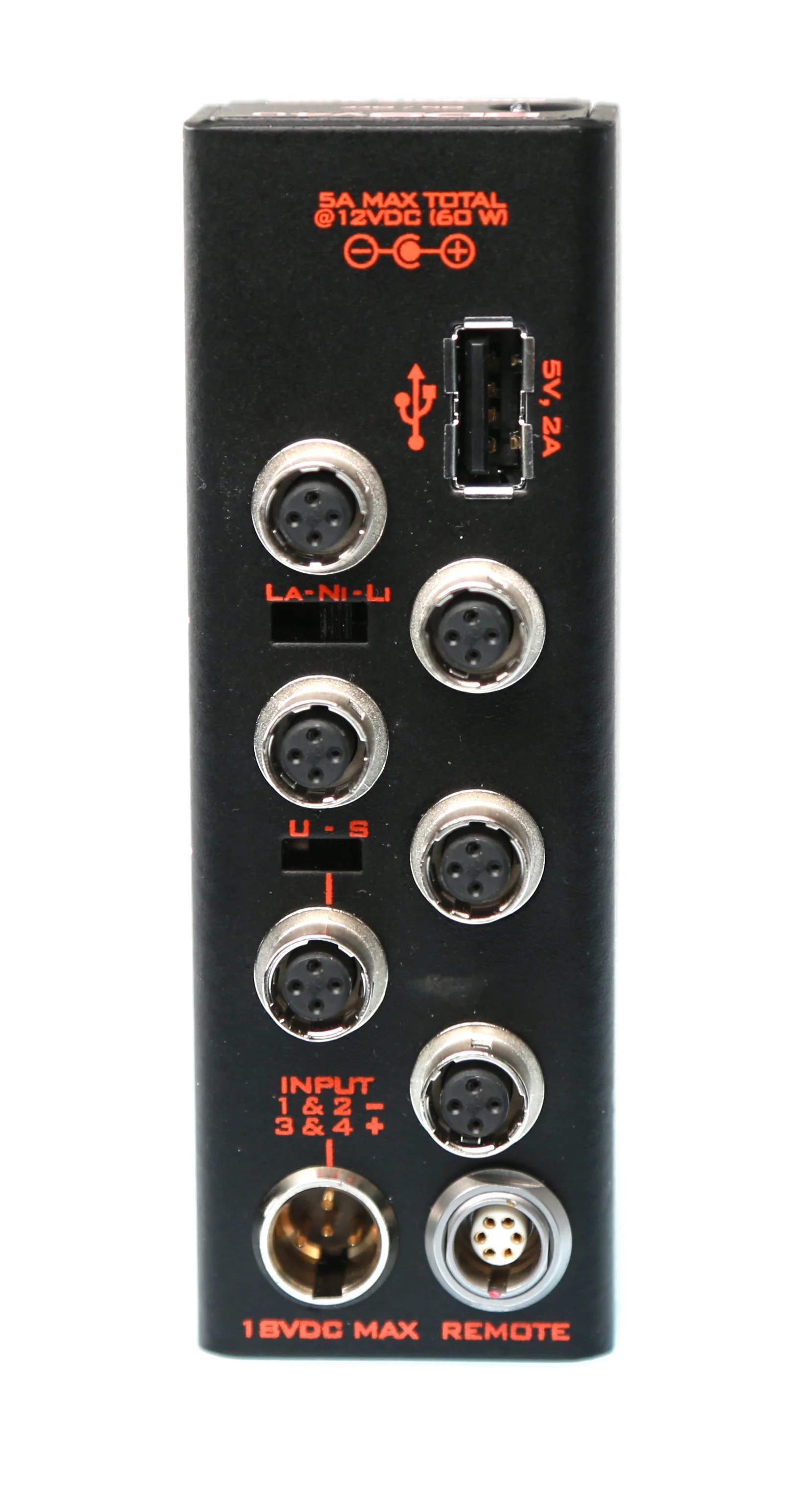 Remote Audio BDS v4UH Battery Distribution System with Hirose Outlets