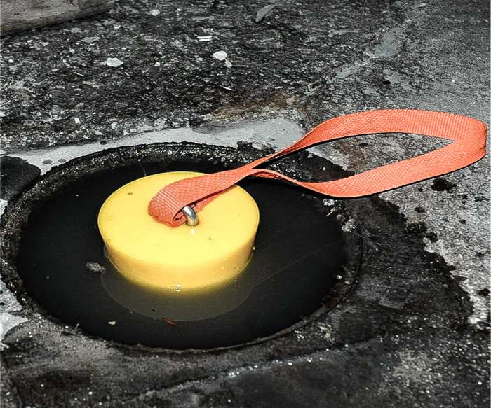 Temporary Roof Patch to Repair Emergency Leaks in the Pouring Rain