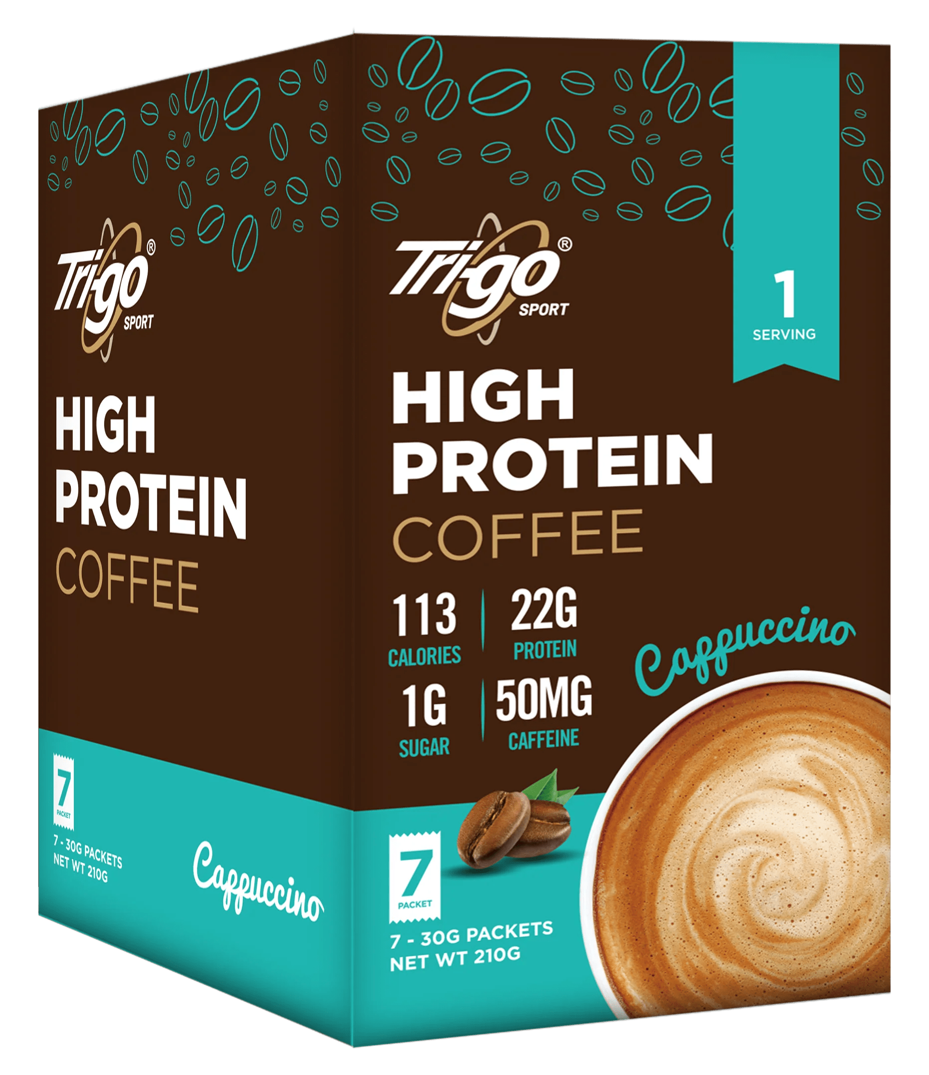 High Protein Coffee (Box of 7 sachets) Trigo