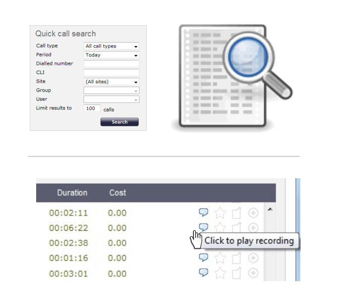 Call Logging Software TIM Enterprise TriLine