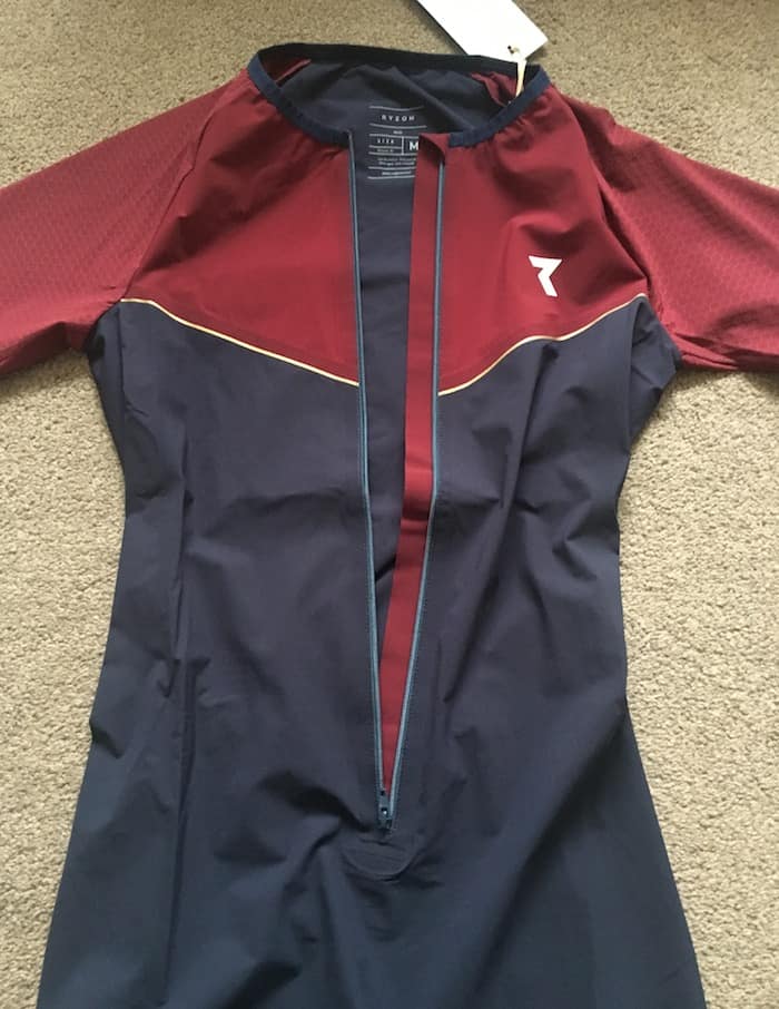 Review Ryzon Myth Aero Sleeve Tri Race Suit Reviews TRI247