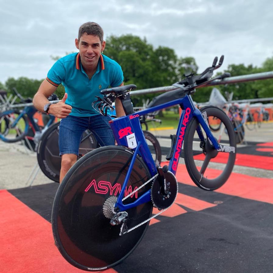 Pro Bike Joe Skipper's Quintana Roo PRsix Disc Bike Gear TRI247