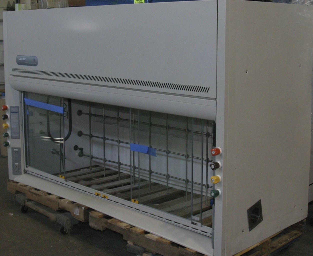 Labconco Protector Chemical Fume Hood with monkey bar 2