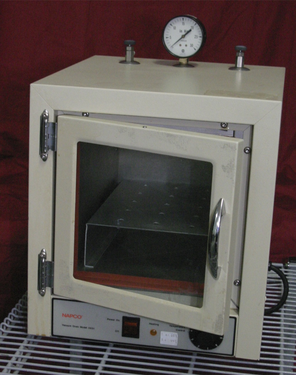 Napco 5831 Vacuum Oven Precision 5831 Precision Model 19