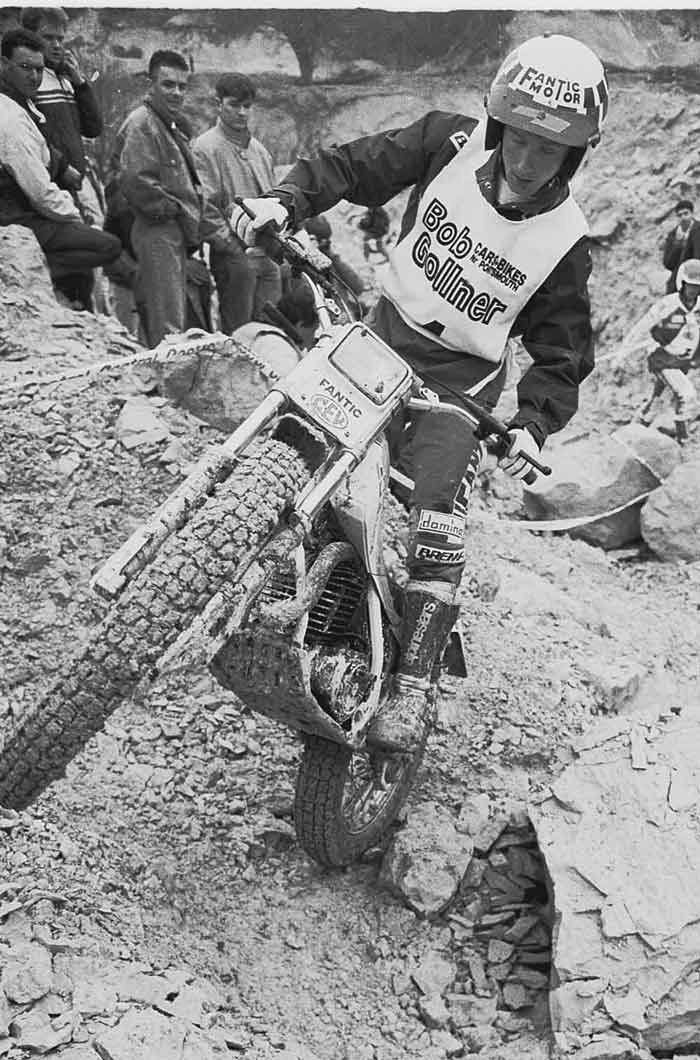 Steve Saunders Pic At World Round Fantic Trials Central