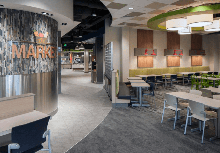 Kleiner Commons Dining Hall Triangle Associates