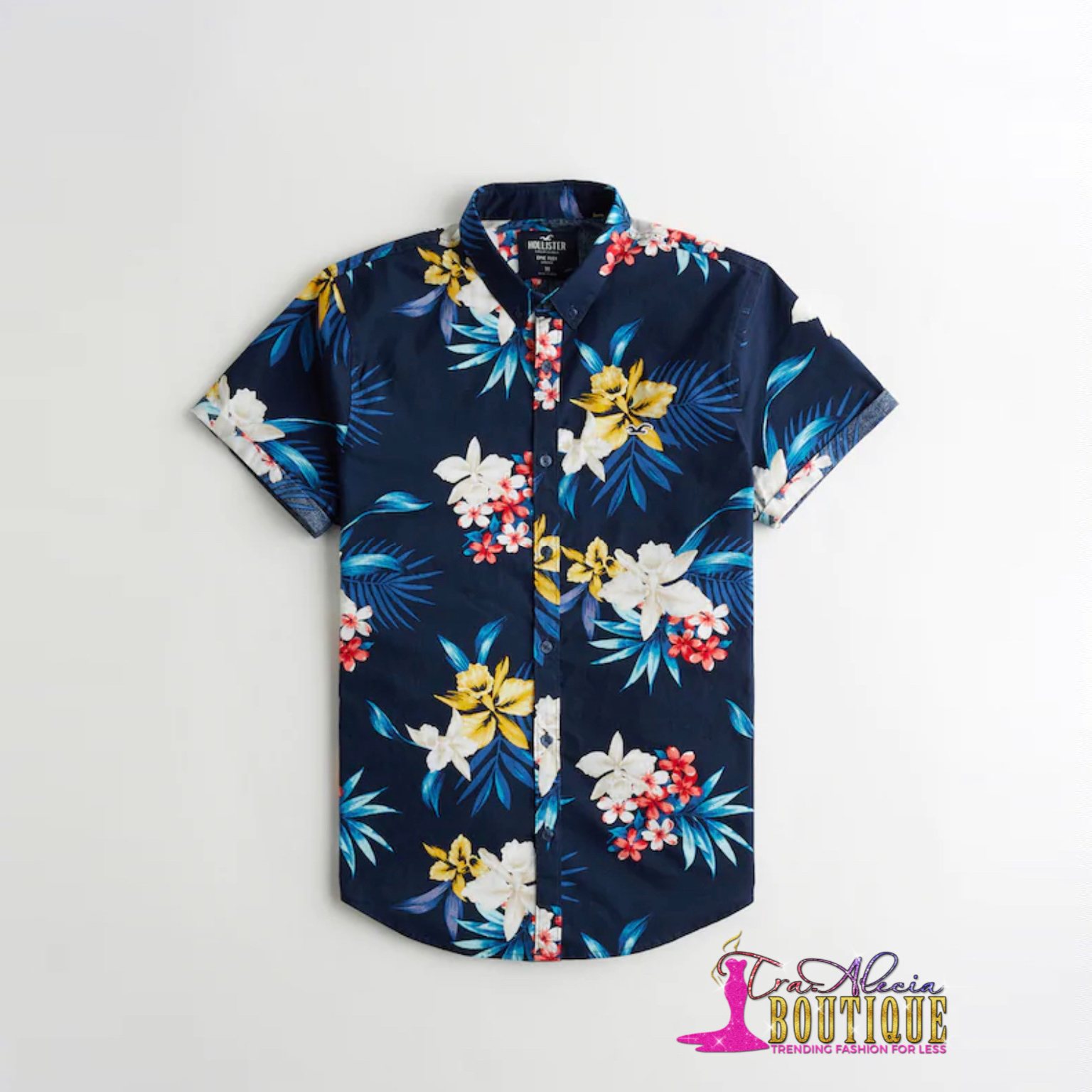 Blue Flower Shirt Tribestar Radio