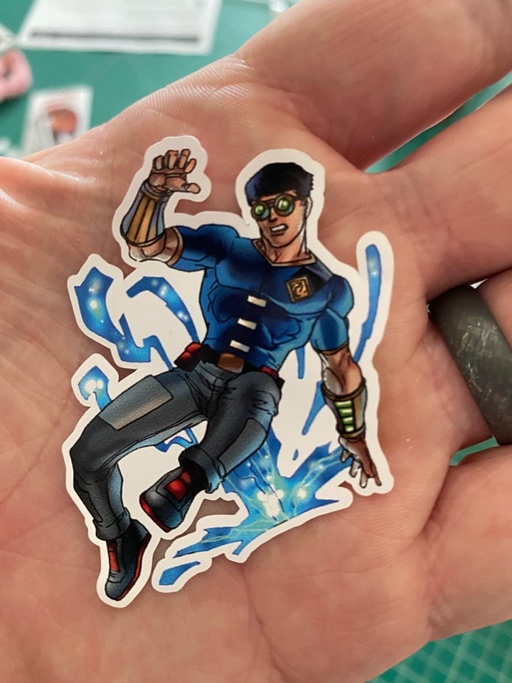 Grok Character Sticker