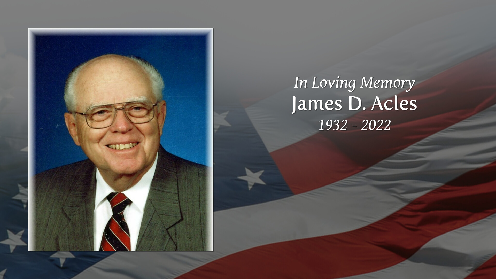 James D. Acles Tribute Video