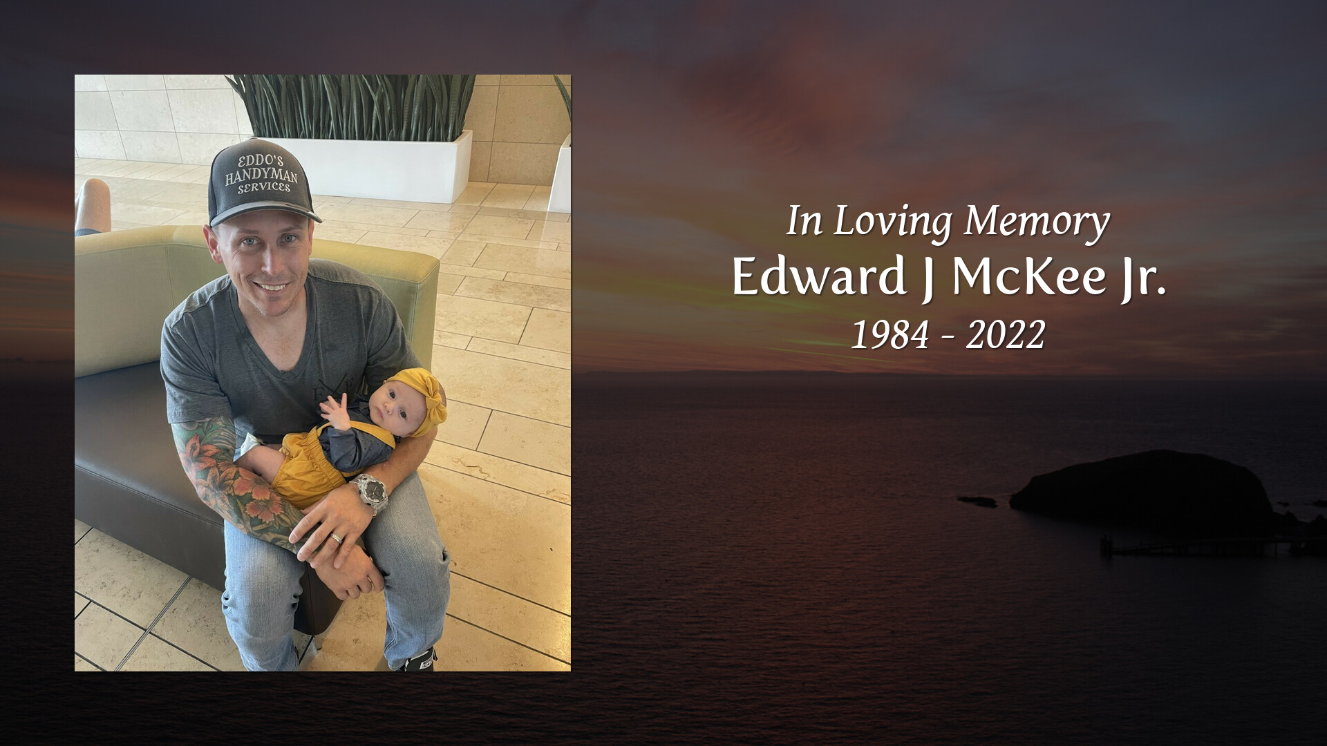 Edward J McKee Jr. Tribute Video