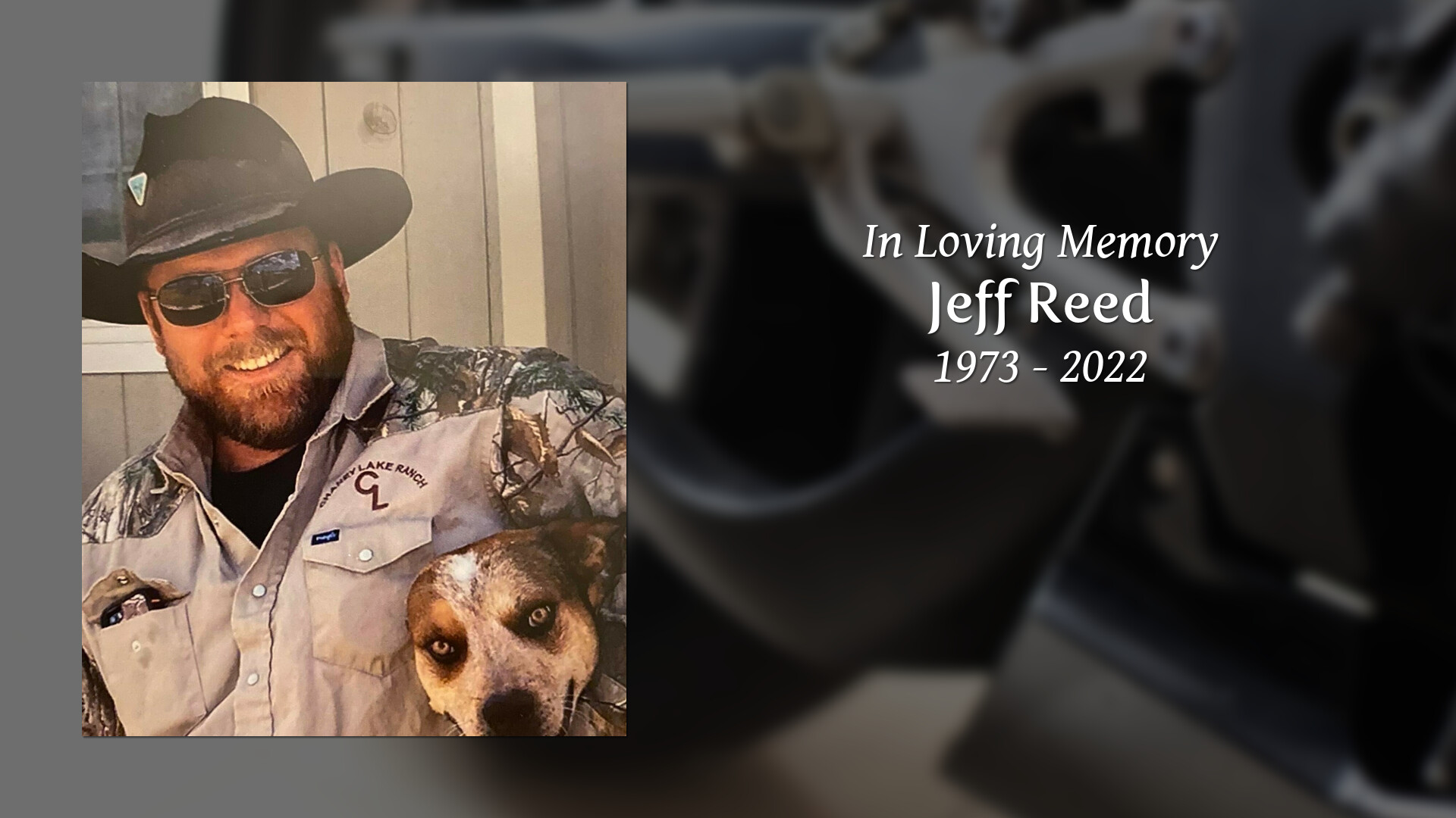 Jeff Reed Tribute Video