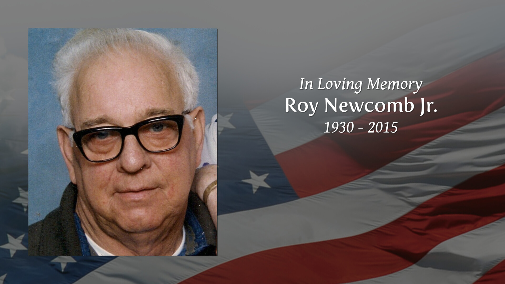 Roy Jr. Tribute Video