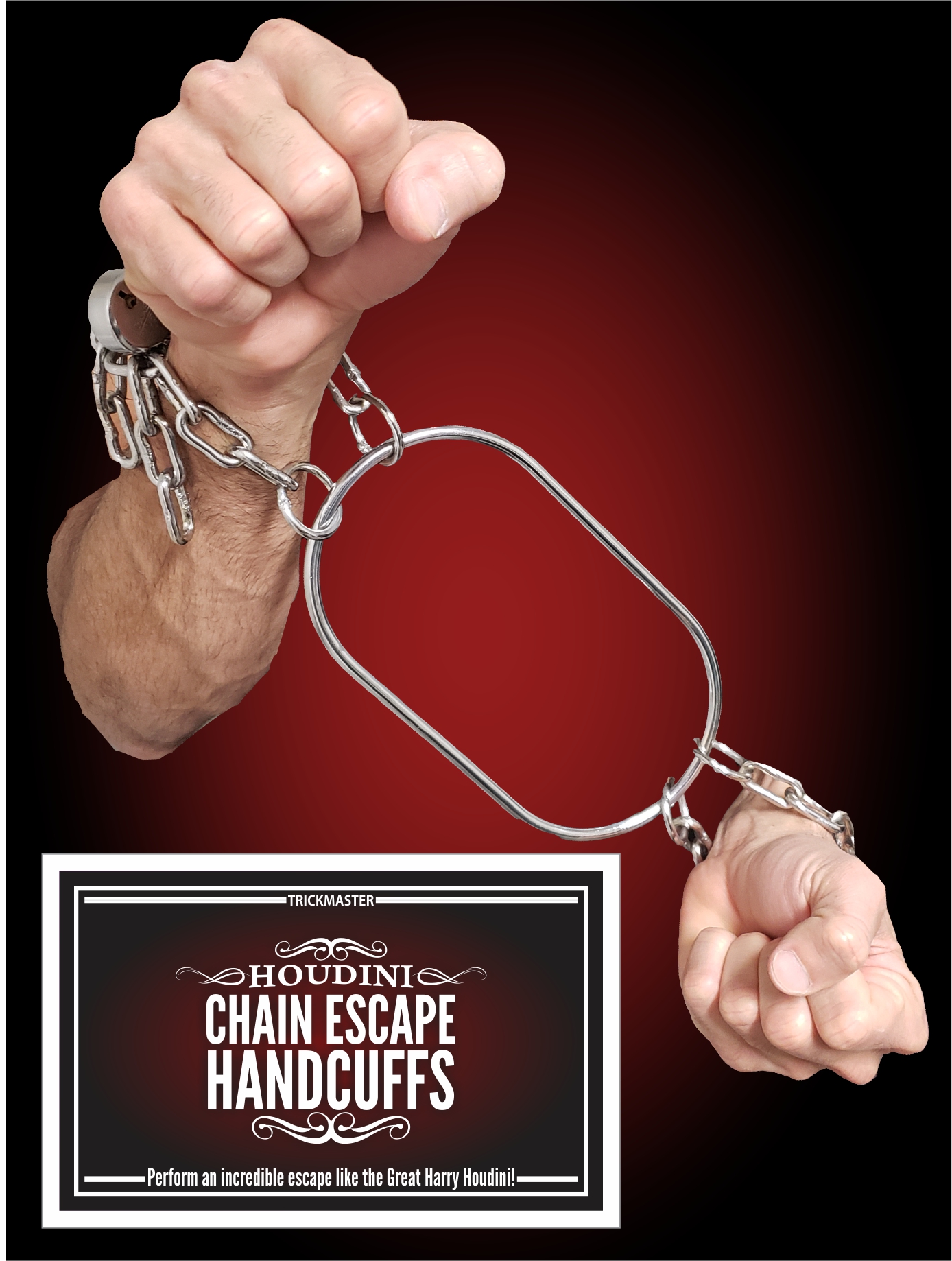 Chain Escape Handcuffs Houdini Trickmaster