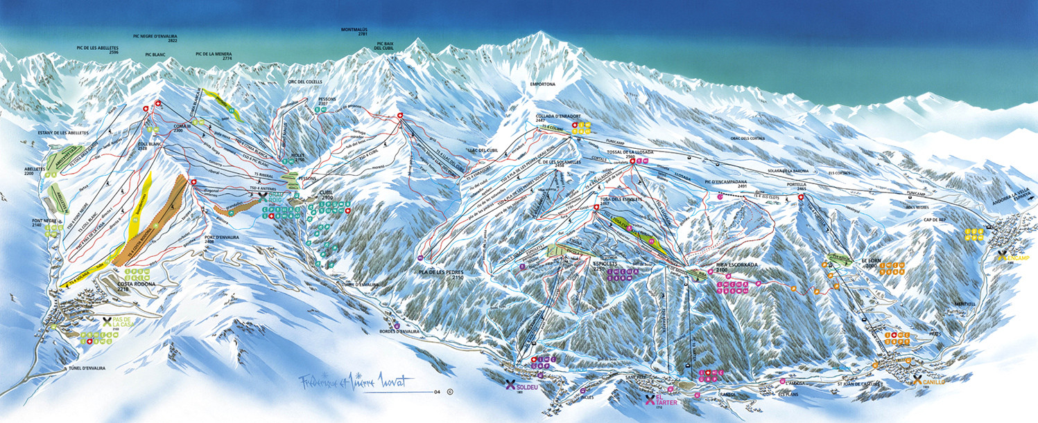 Mejores estaciones de esqui de España y Andorra tutorial snowboard