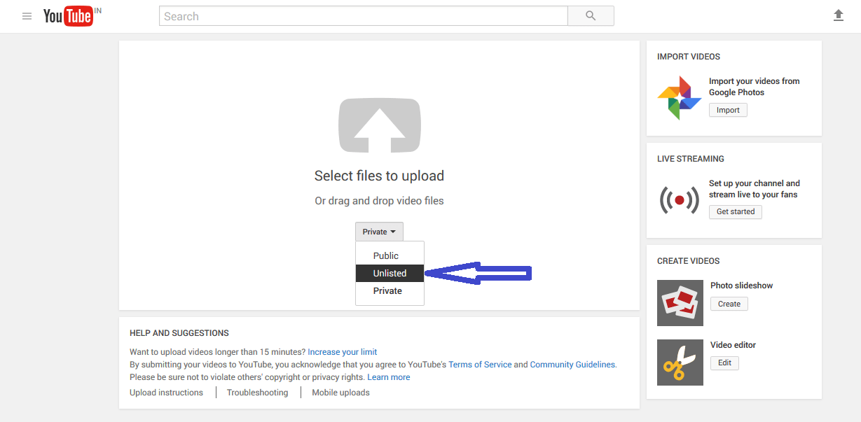 How To Share Youtube Unlisted Video Tricks N Tech