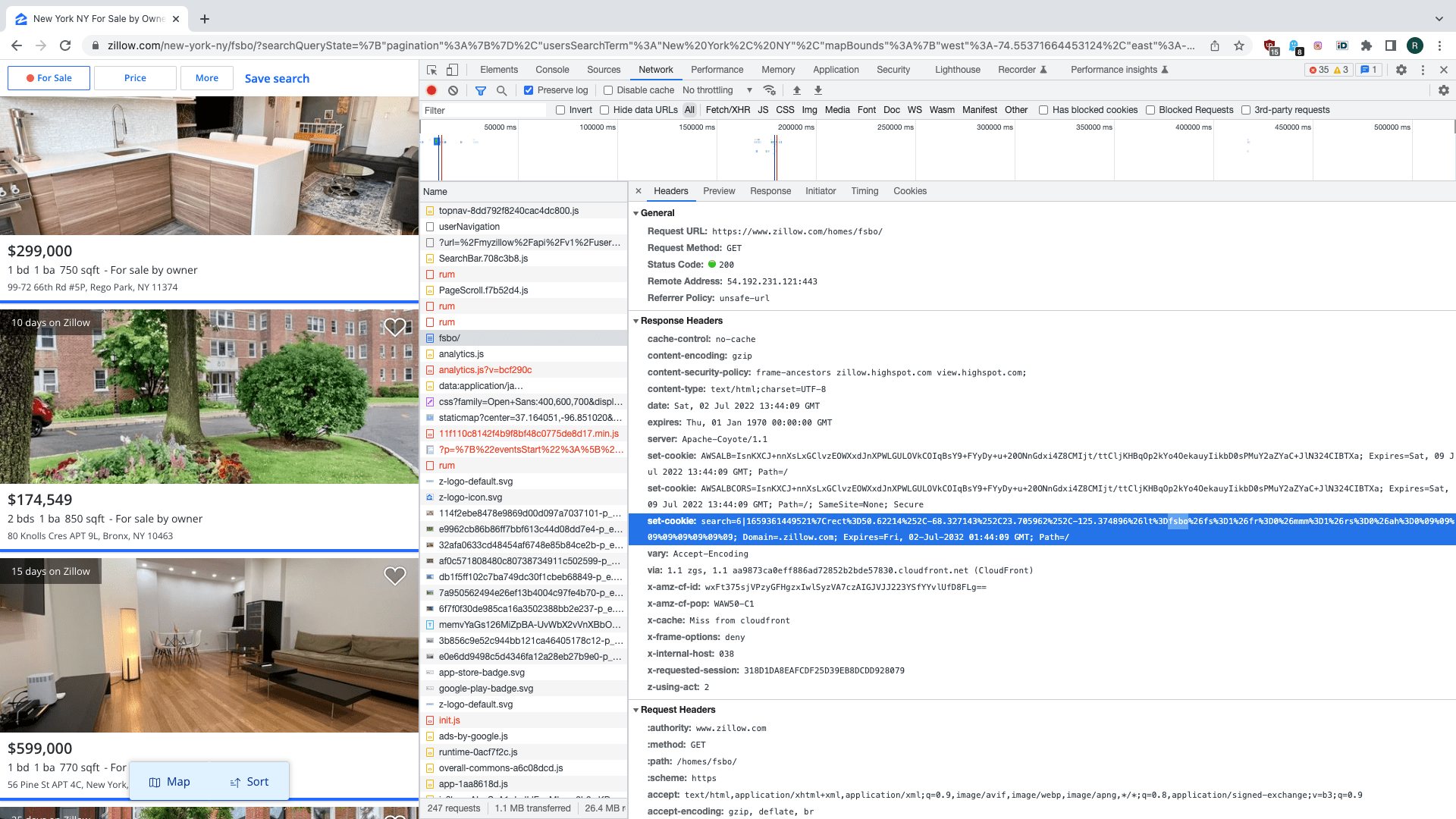 How to scrape Zillow with Python and Scrapy Trickster Dev