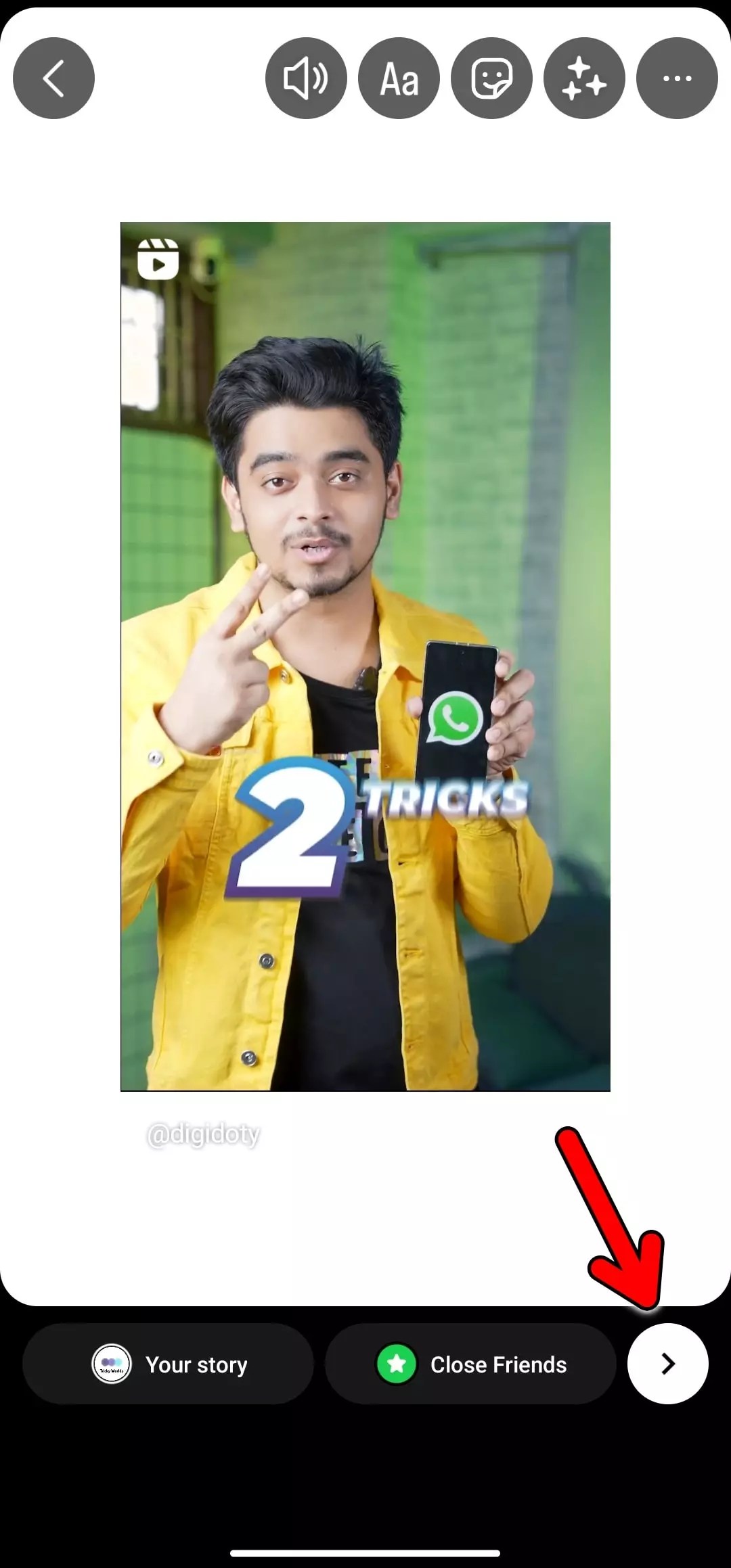 How To Share Full Reels On Instagram Story » Tricky Worlds