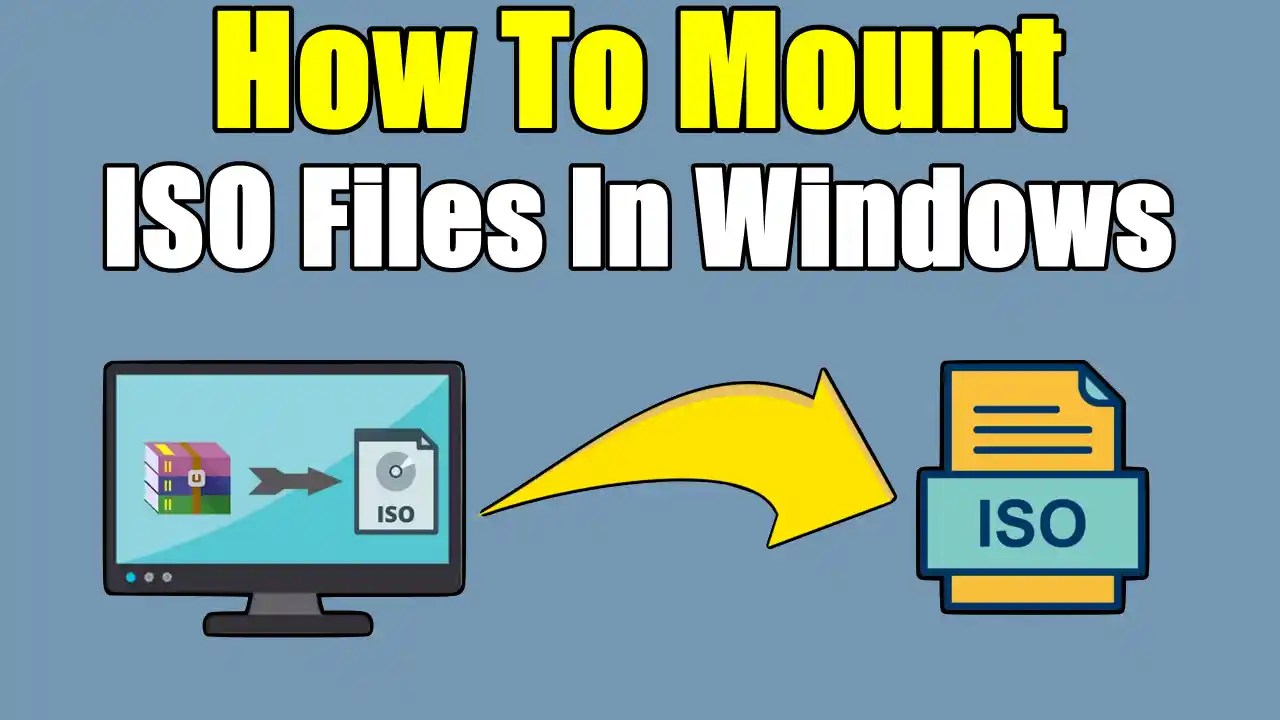 How To Mount ISO Files In Windows 10/11 » Tricky Worlds