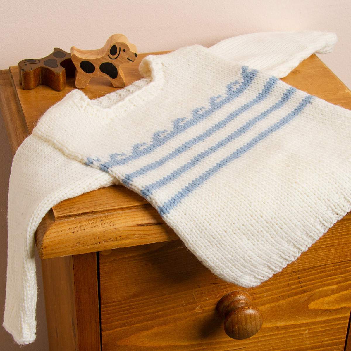 Pull bébé à tricoter un modèle Tricotezmoi