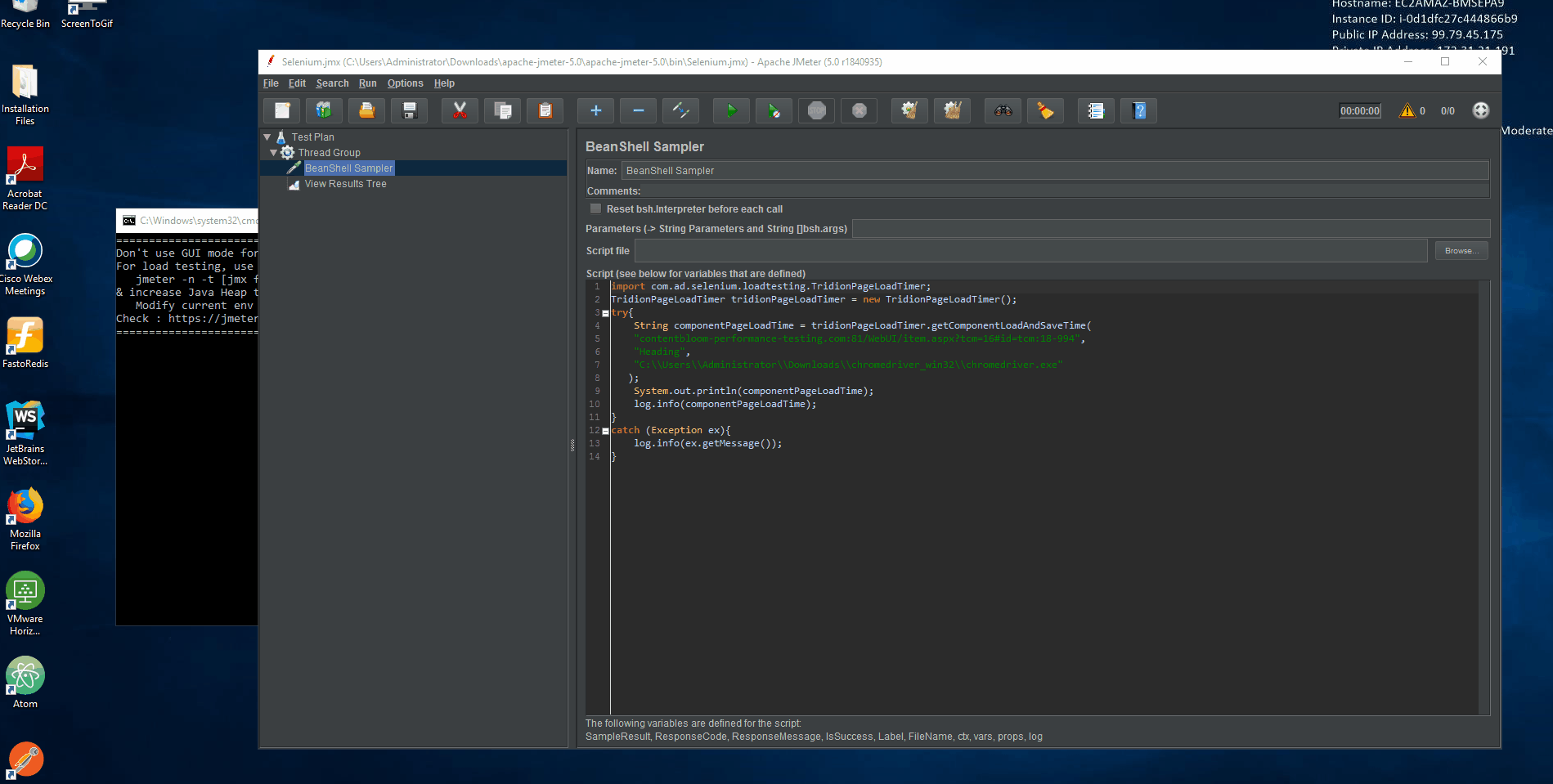 Measuring Tridion UI Performance Using Selenium and JMeter SDL
