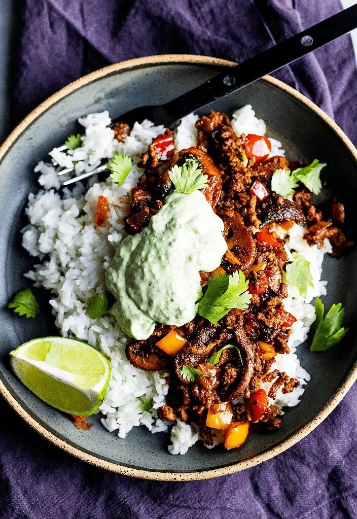 Spicy Turkey Rice Bowl Tried and True Recipes