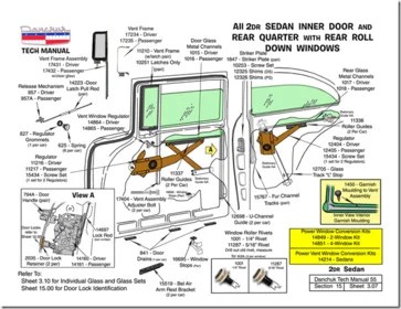 How do I Remove Quarter Glass 2 door Sedan | Chevy Tri Five Forum