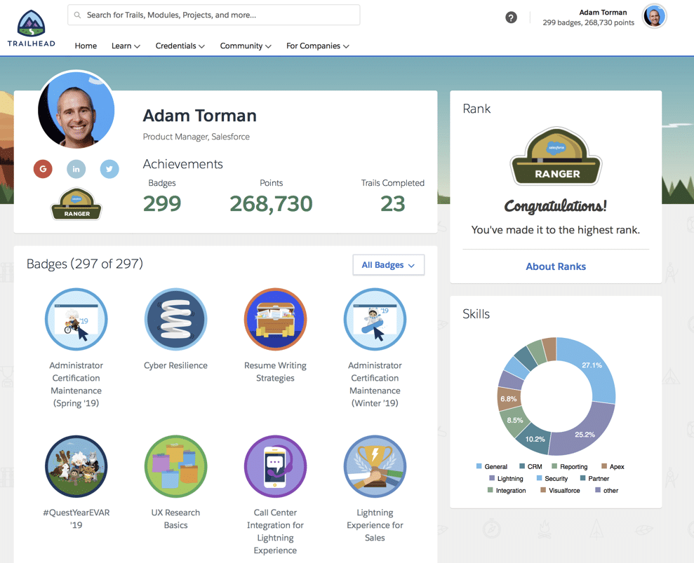 How to develop your career with Salesforce Trailhead Trigg Digital
