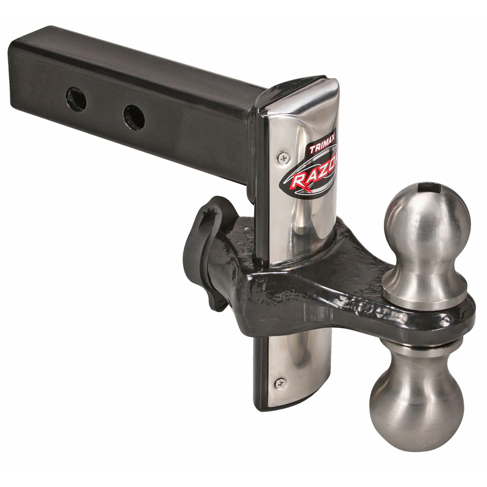 On the hitch ball mount, there is a bolted trailer ball that acts as a connection point of a trailer's coupler. 5 Trz6sfp Trimax Locks