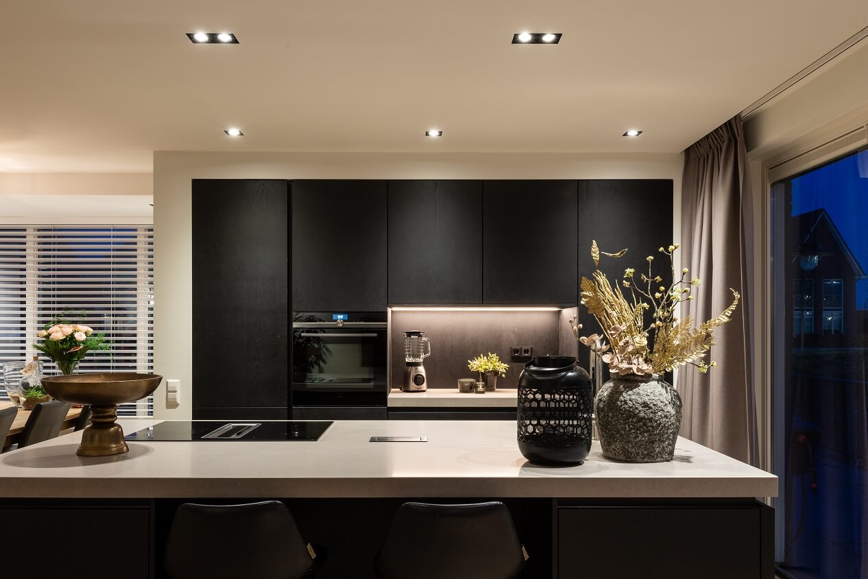 Led Square Dubbel Trimless Inbouwspot Zwart Online Kopen? - Trimless Led Inbouwspots