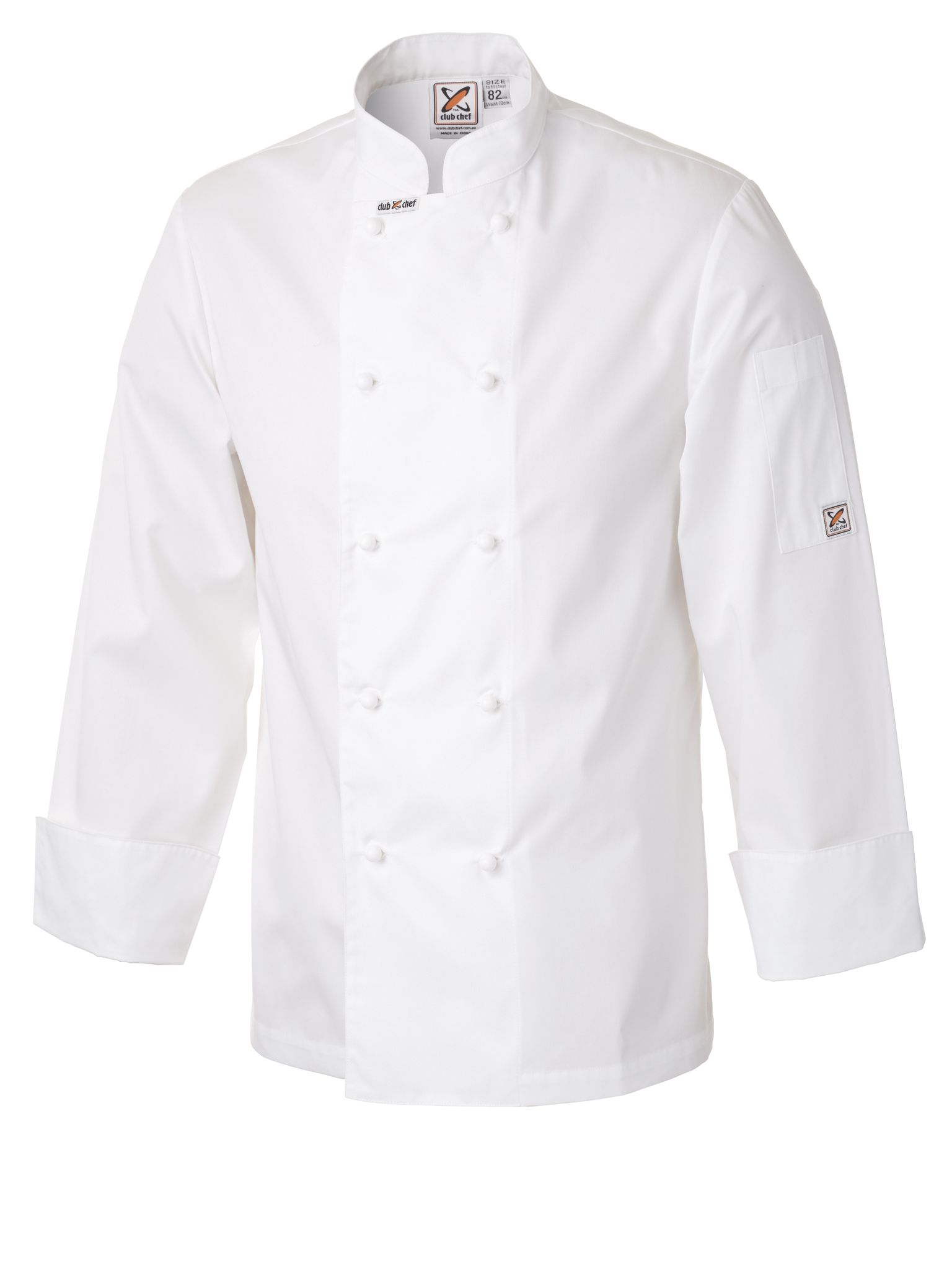 Traditional Lightweight Chef Jacket White Trims