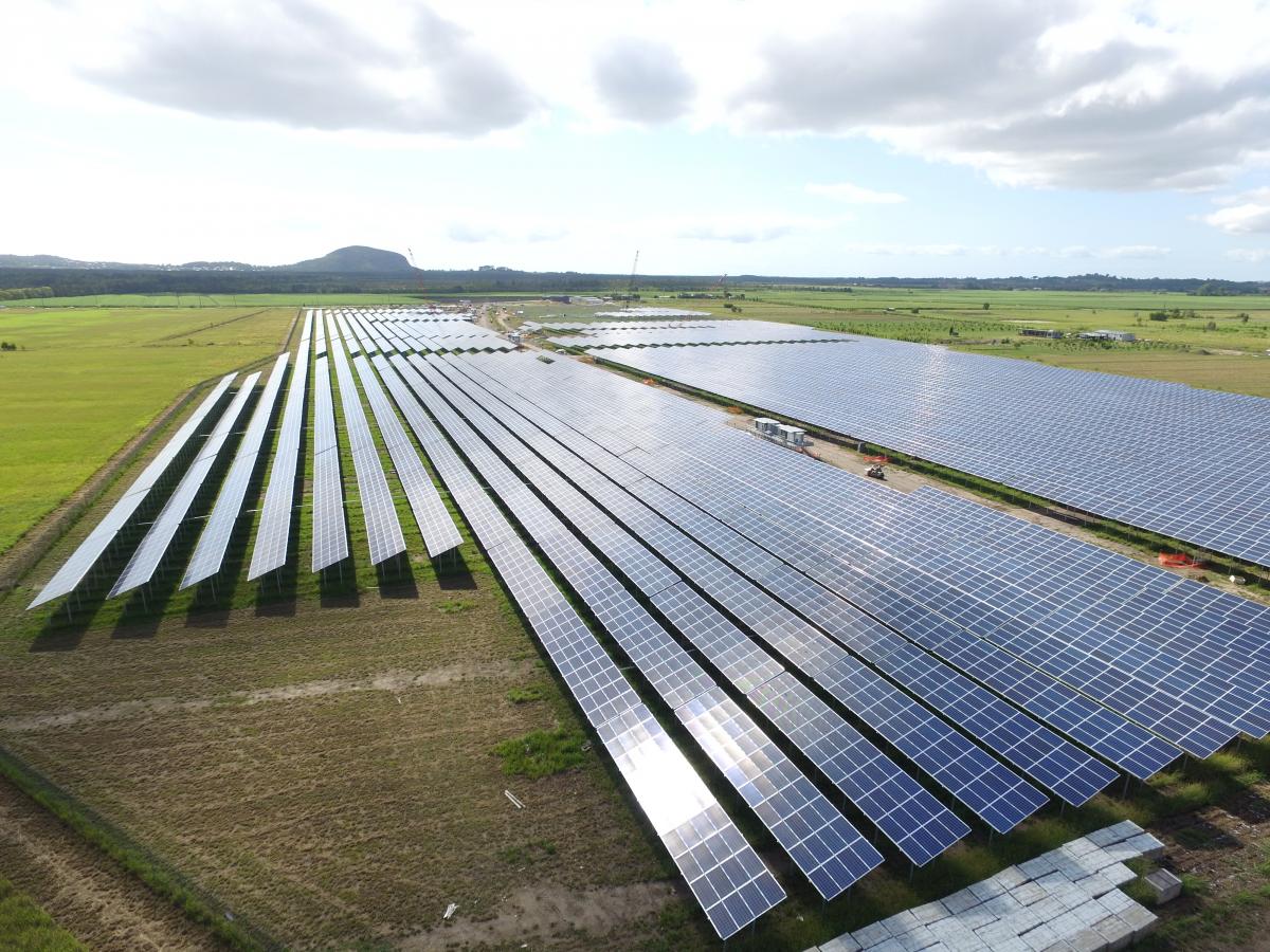 Trina Solar panels powers Sunshine Coast Solar Farm Trina Solar