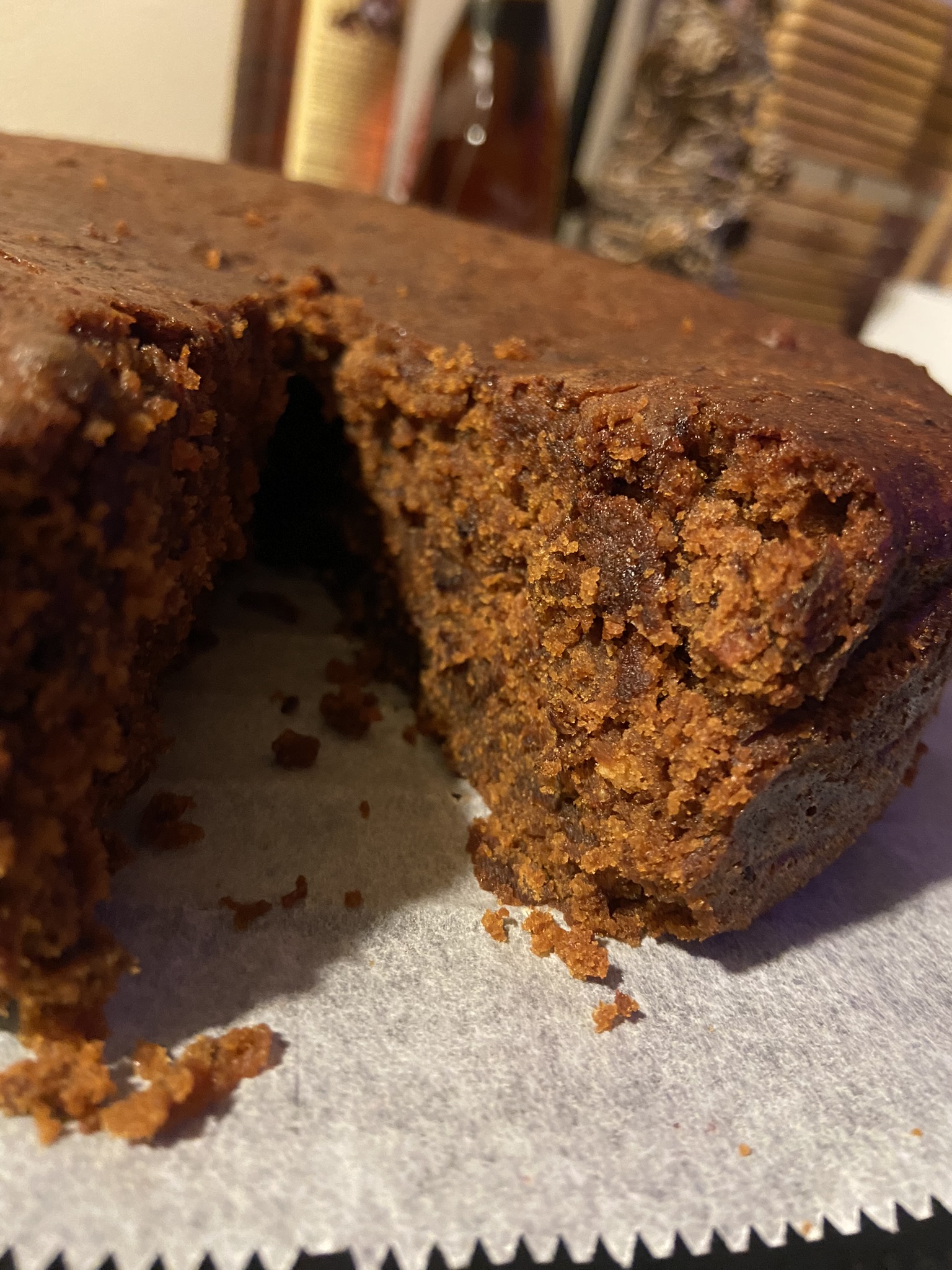 Trinidad Black Fruit Cake Trini Plate