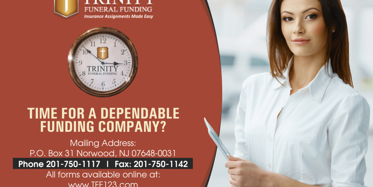 Life Insurance assignment, funeral funding assignment funding, Trinity