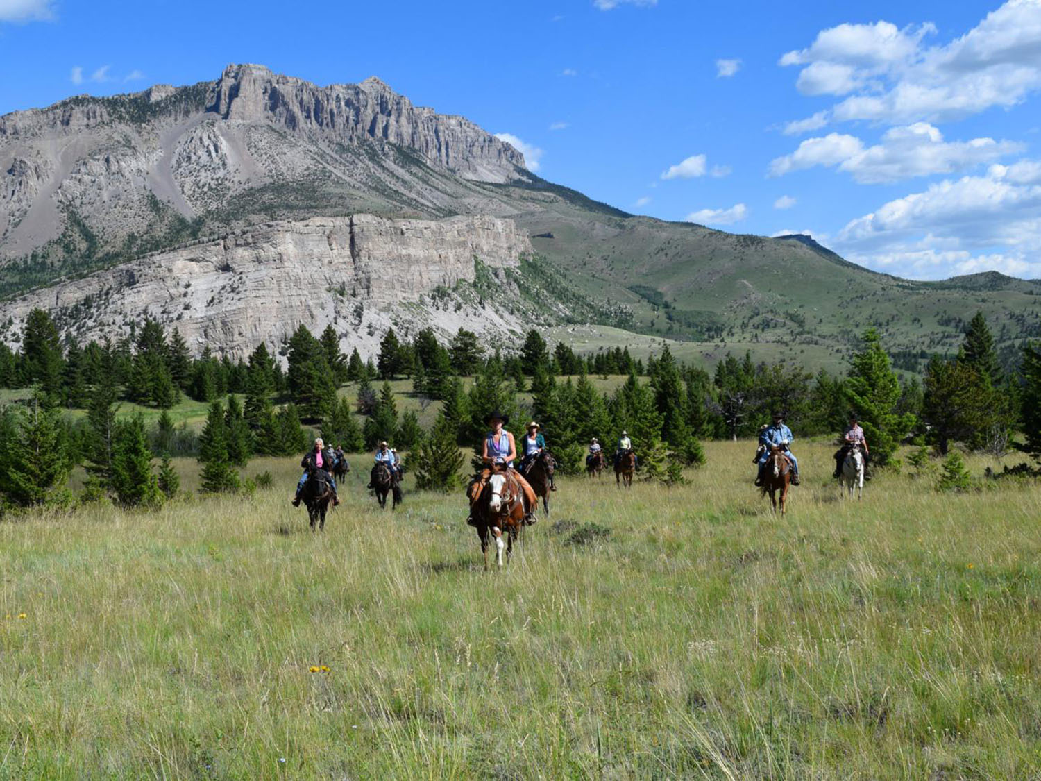 Montana Dude Ranch Vacations JJJ Wilderness Ranch, Augusta, Montana