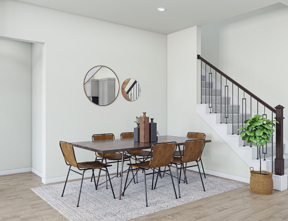 Townes at Chatham Park Plan 1 Dining