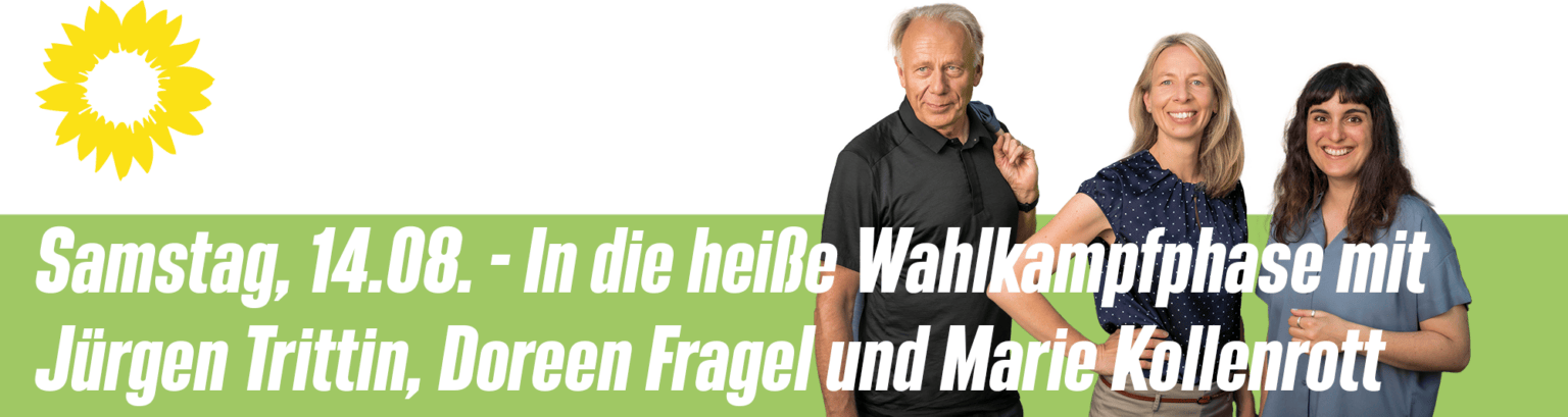 Fahrradtour „Trittin die Pedale mit Jürgen“ durch Südniedersachsen Jürgen Trittin