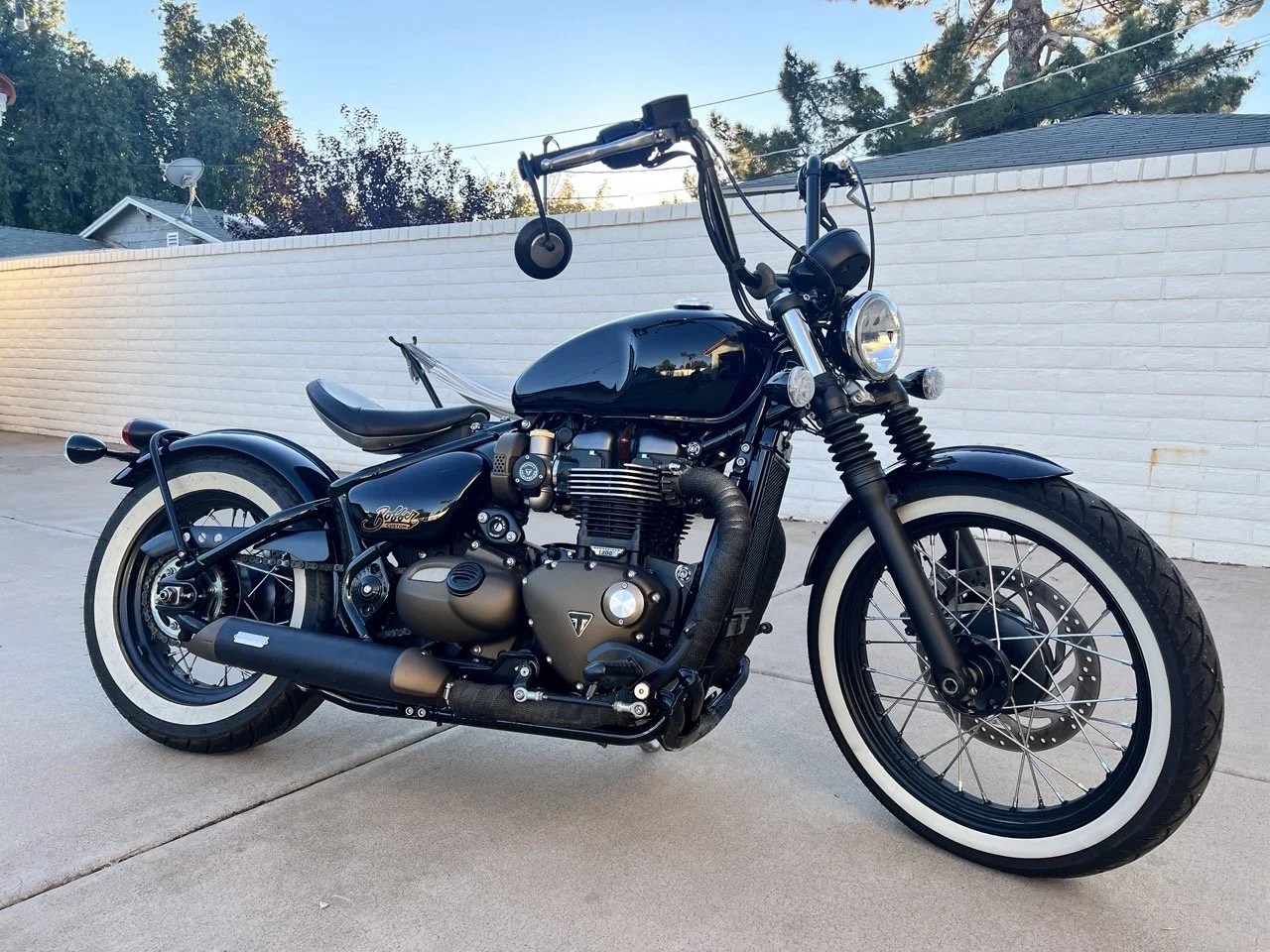 2017 Custom Bobber For Sale Triumph Bobber Forum
