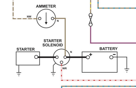 Solenoid Switch Diagram Breva 750 Starter Relay Wiring Small Block V